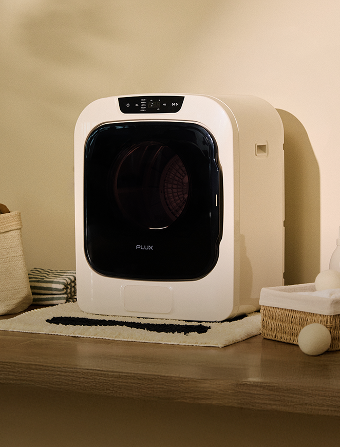 스몰 패밀리에게 딱 맞는\n3KG 미니 건조기